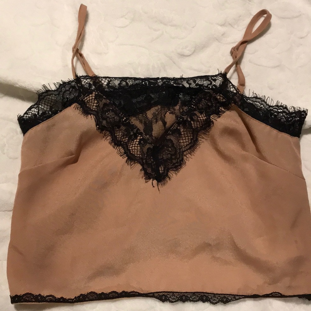 Lace Silky Going out Top